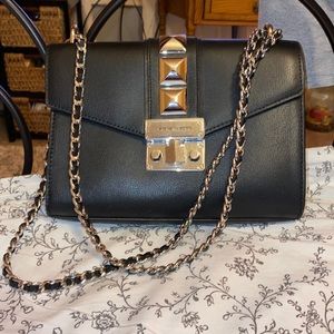 Black studded Michael Kors Cross body